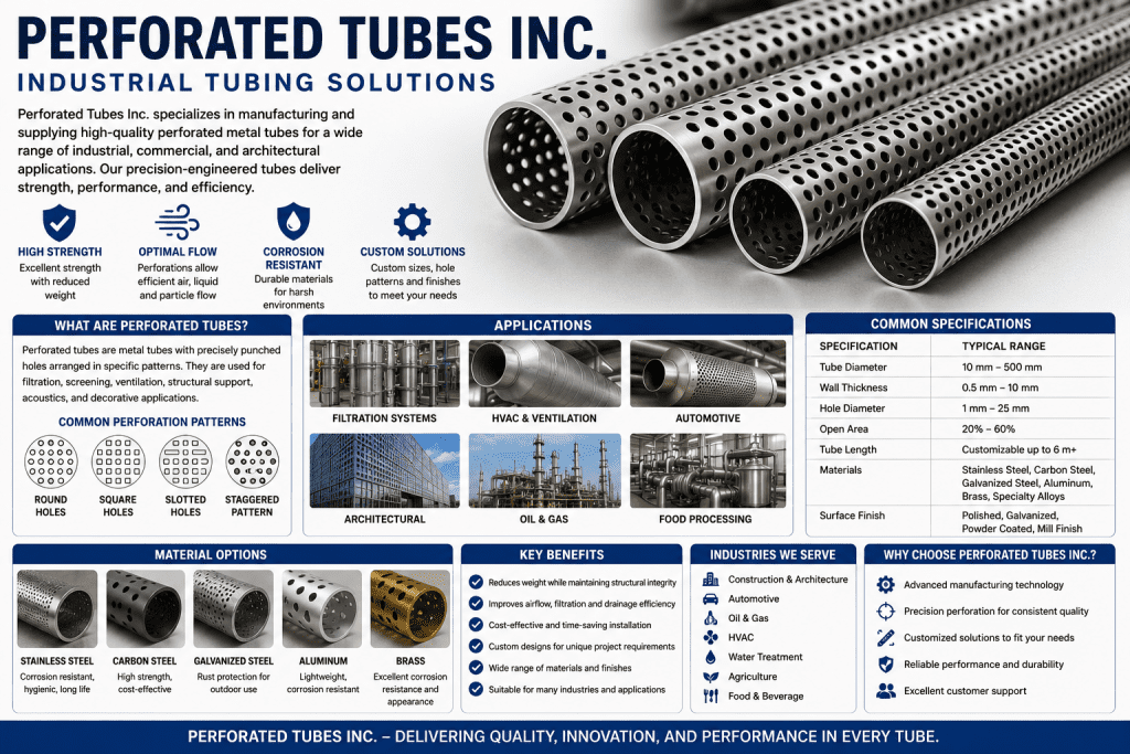 Perforated Tubes Inc