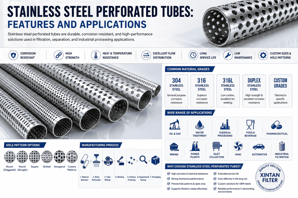 Stainless Steel Perforated Tube