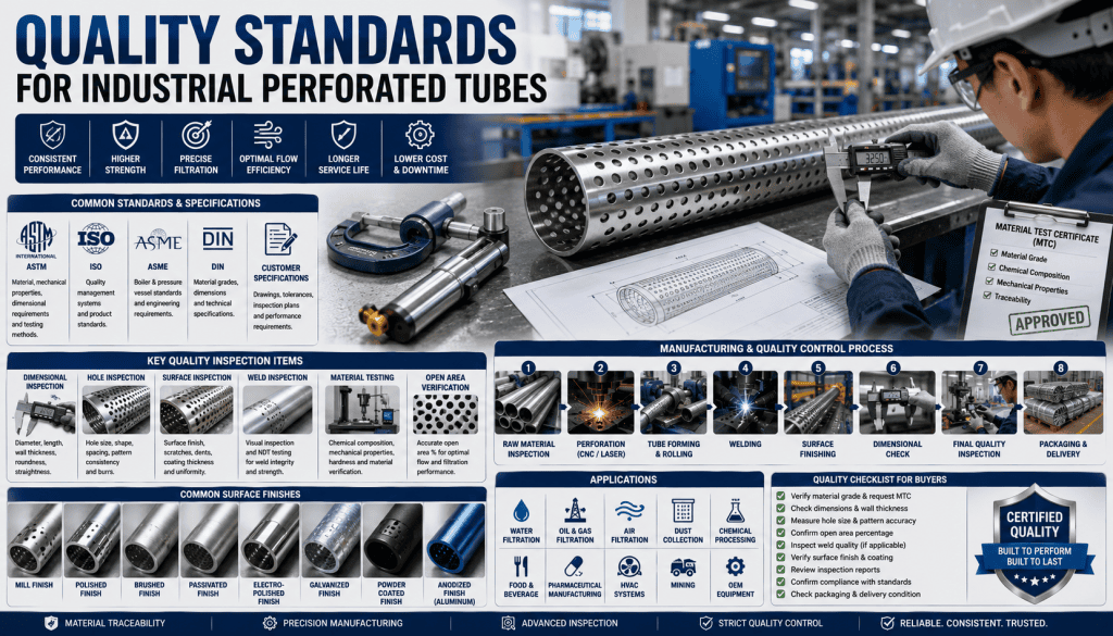 Perforated Tube Quality Standards