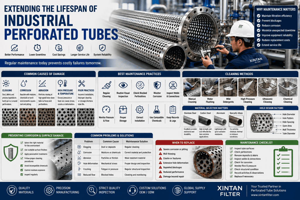 Perforated Tube Maintenance